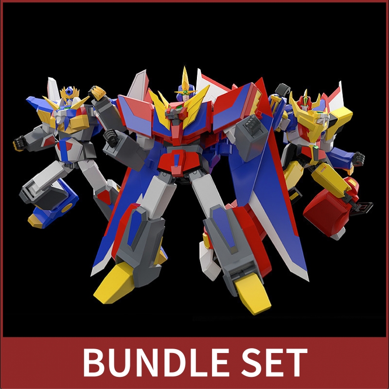 MODEROID Gambaruger 2nd re-run + Gekiryuger re-run + Revolger re-run (bundle)